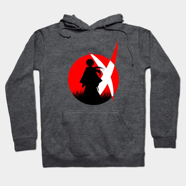 Mark of the Great Samurai Hoodie by Markusian